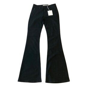 KanCan Mid Rise Flare Jeans Stretch Womens 7 / 27 Black NWT